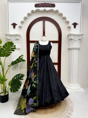 Anarkali Natural crep