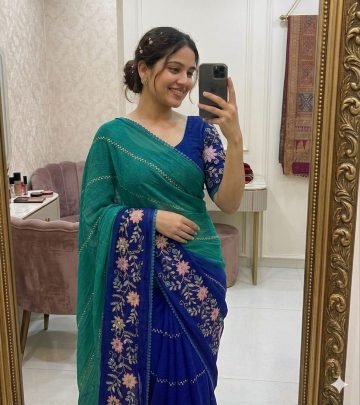 Crunchy Pedding Saree