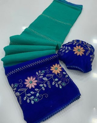 Crunchy Pedding Saree