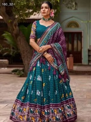 Designer Dola Silk Lehenga Choli