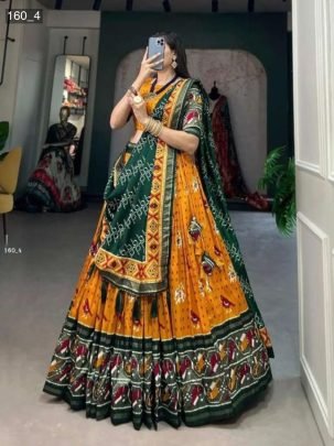 Designer Dola Silk Lehenga Choli
