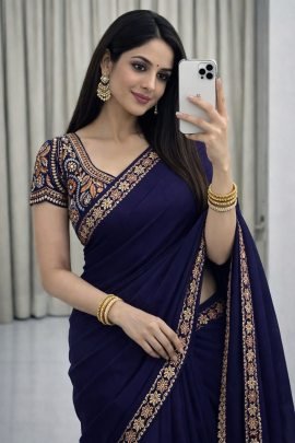 Designer Rangoli Silk  Saree
