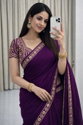 Designer Rangoli Silk  Saree