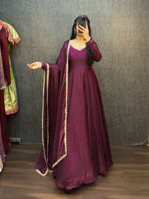 Elegant Floor Length Anarkali