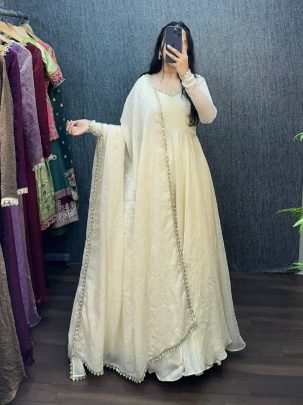Elegant Floor Length Anarkali