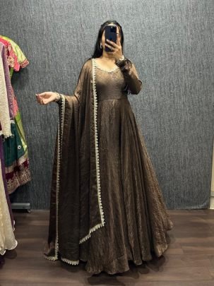 Elegant Floor Length Anarkali