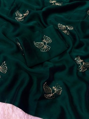 Ethereal Butterfly Saree