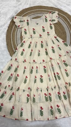 Flower Print Gown
