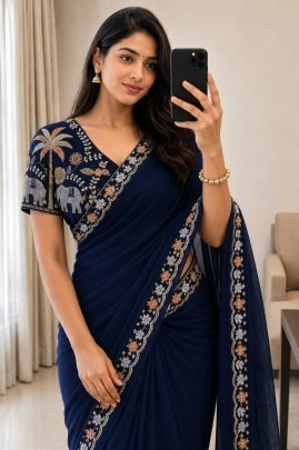 Georgette Saree