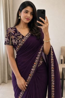 Georgette Saree