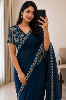 Georgette Saree