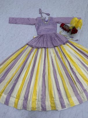 Jecard Silk Lehenga