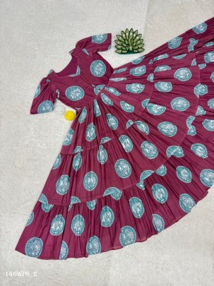 kalamkari pocket midi dress