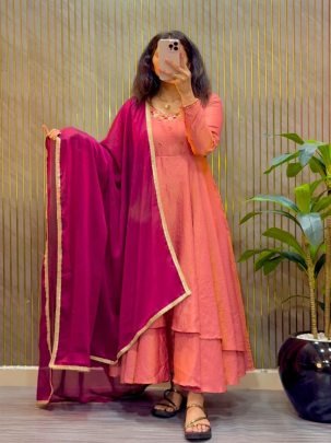 Kalyani Maggam Work Festival Gown
