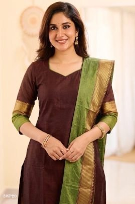 Kanchi Cotton Classic Straight Kurta Set