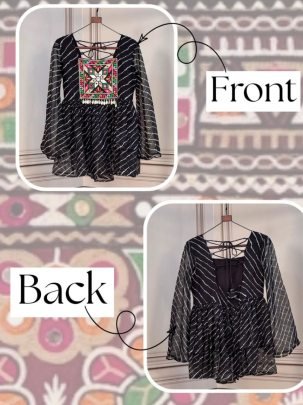 Kutchi Gamthi Patchwork Laheriya Top