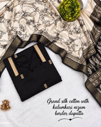mangalagiri butta silk cotton kalamkari set