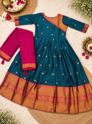 Meher Zari Border Anarkali Suit