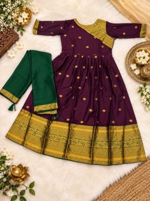 Meher Zari Border Anarkali Suit