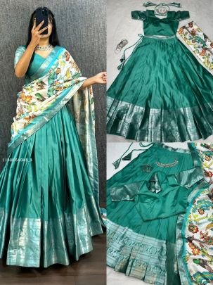 Narayanpet Patta Lehenga