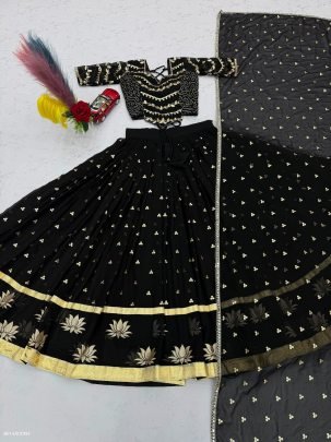 Navratri Special Vintage Fox Georgette Chaniya Choli Set