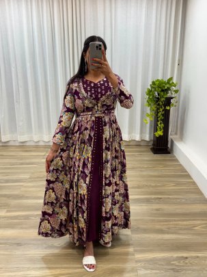 Party Wear Exquisite Gown