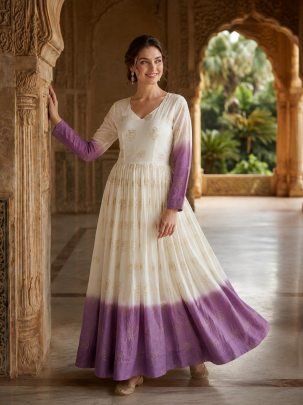 Premium Designer Readymade Gown 