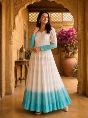 Premium Designer Readymade Gown 