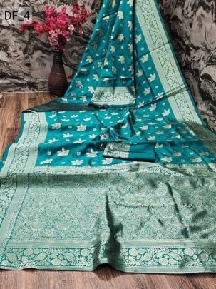 Premium Lichi Silk Saree with Zari Work Elegant Traditional Saree Online