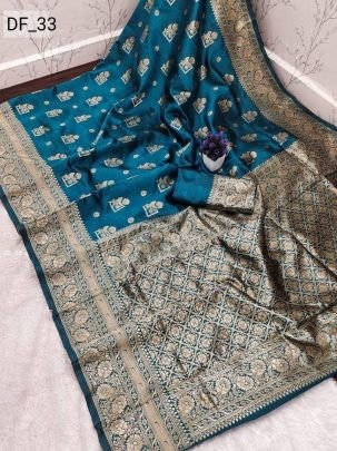 Premium Lichi Silk Saree with Zari Work Elegant Traditional Saree Online