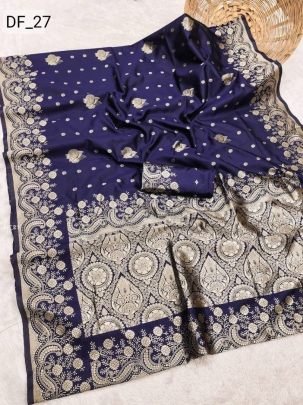 Premium Lichi Silk Saree with Zari Work Elegant Traditional Saree Online