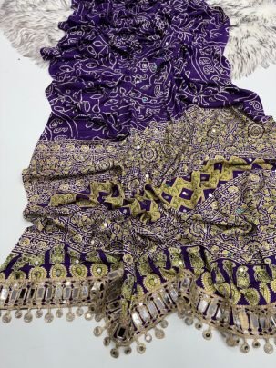 Pure Arjakh Sartin Viscous Silk Saree