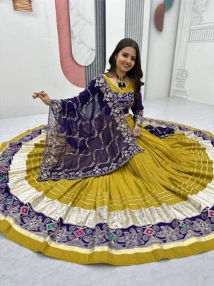 Pure Cotton Navratri Lehenga Choli