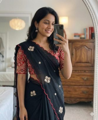 Rangoli Tissue Saree With  Multi Embroidery Work