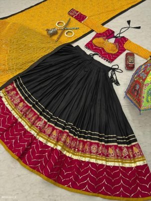 Rayon Cotton Navratri Lehenga Choli