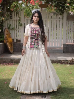 Royal Kutchi Frill Lehenga Choli