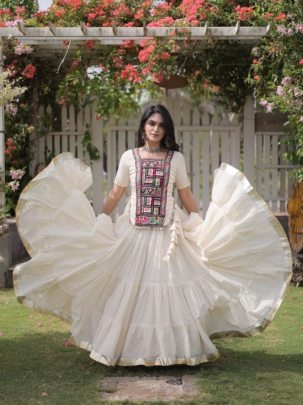 Royal Kutchi Frill Lehenga Choli