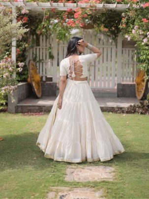 Royal Kutchi Frill Lehenga Choli