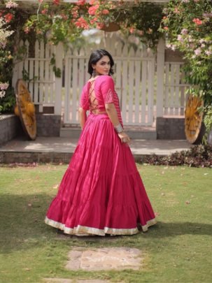 Royal Kutchi Frill Lehenga Choli