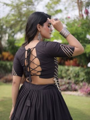 Royal Kutchi Frill Lehenga Choli