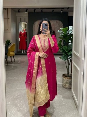straight cut kurta sets