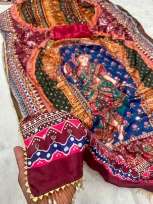 Tradition Treasure Mirror Saree