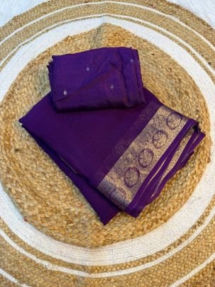 Vamika Jacquard Border Viscose Saree