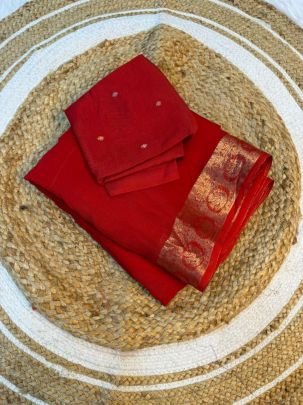 Vamika Jacquard Border Viscose Saree