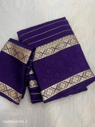 Zari Border Georgette Saree